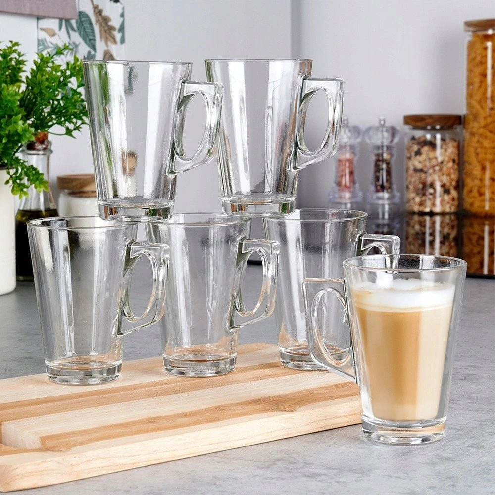 Stiklinės su rankenėle Vilde 255 ml, 6 vnt.
