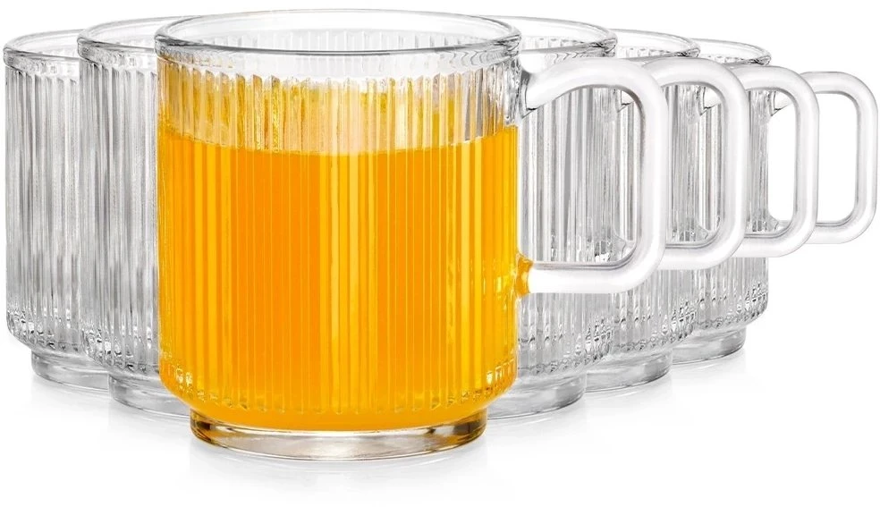 Stiklinės Vilde 350 ml su Rankena, 6 vnt.