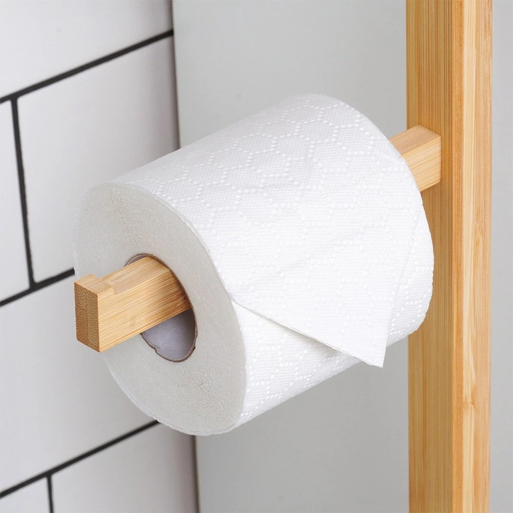 Bambukinis tualetinio popieriaus stovas Vilde 70 cm