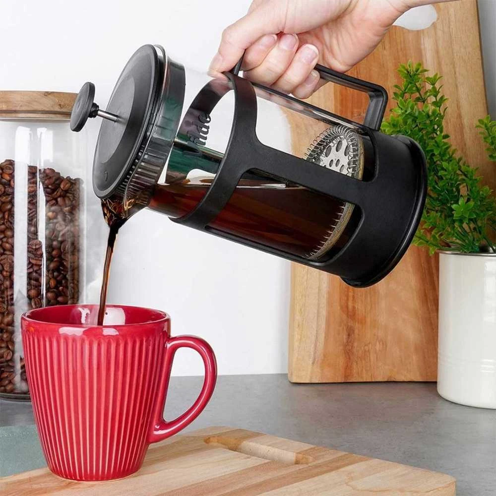 Kavinukas su stūmokliu Vilde, 1 l, stiklinis