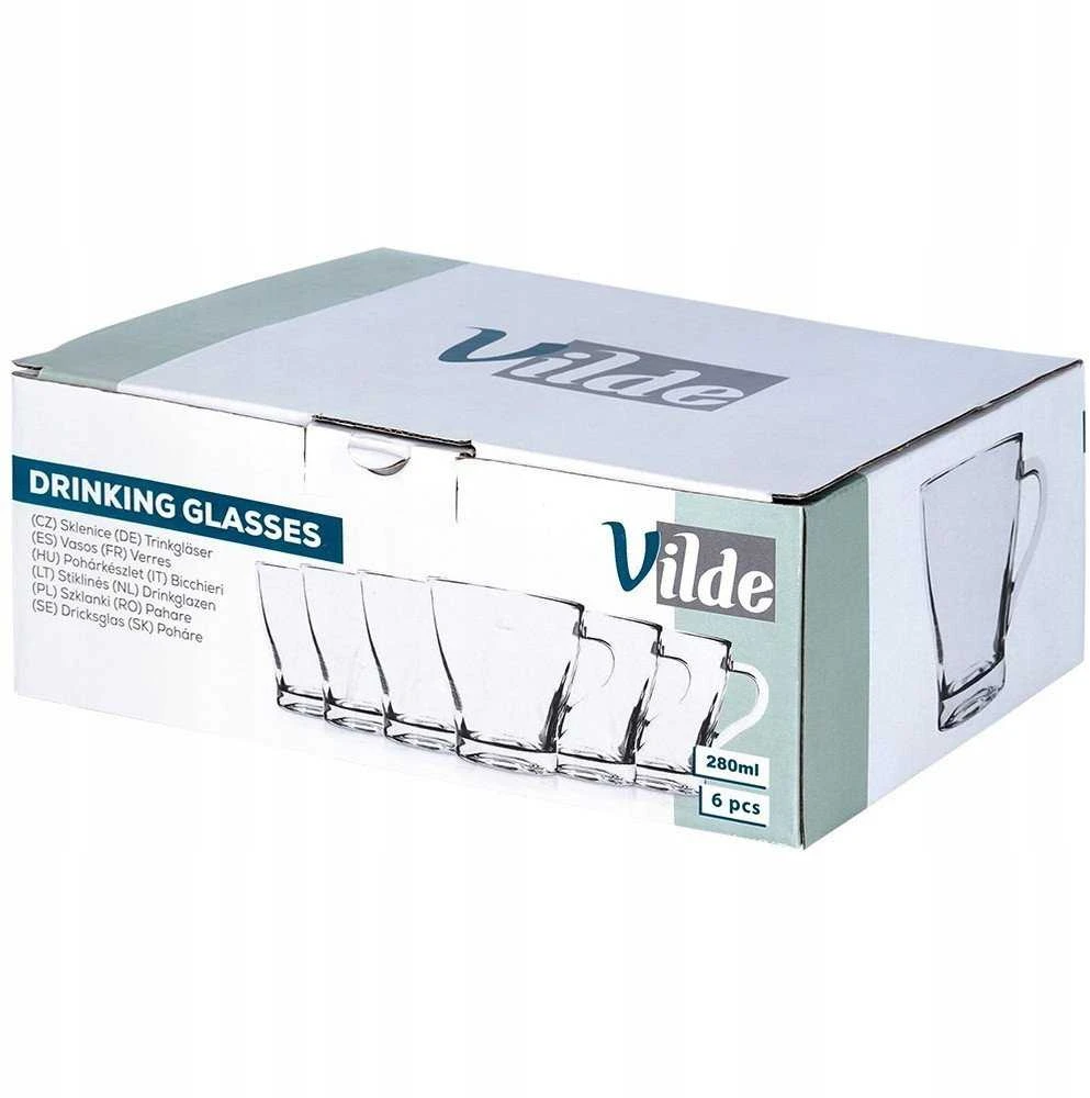Stiklinės Vilde 250 ml, 6 vnt.