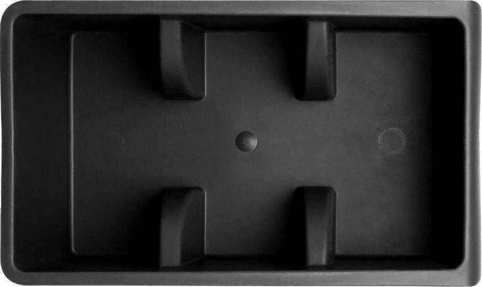 Vilde Prieskonių dėžutė organizatorius juoda 25x15x9 cm