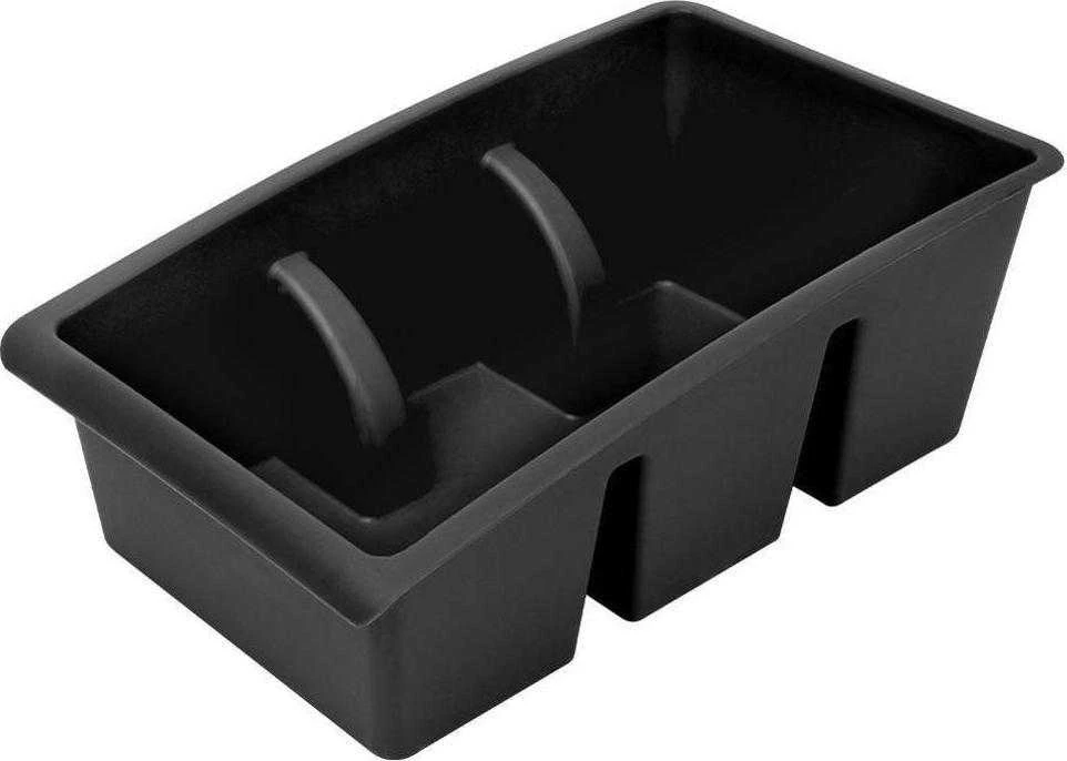 Vilde Prieskonių dėžutė organizatorius juoda 25x15x9 cm