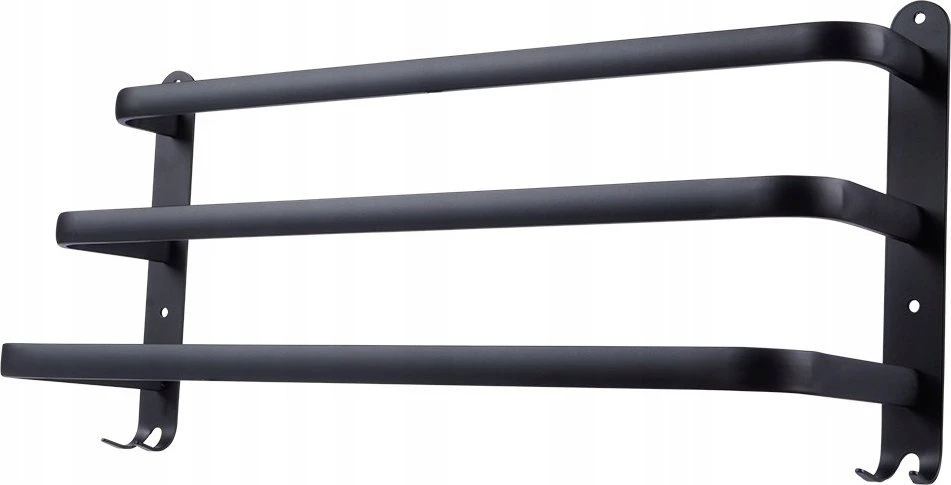 Vilde Rankšluosčių kabykla aliuminė juoda 50 cm