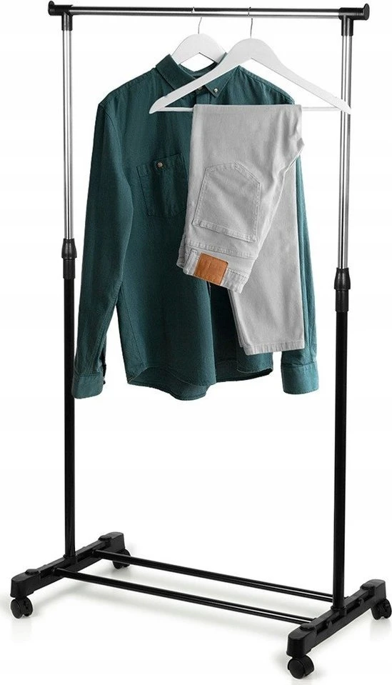 Drabužių stovas Vilde 88-140 cm, su ratukais
