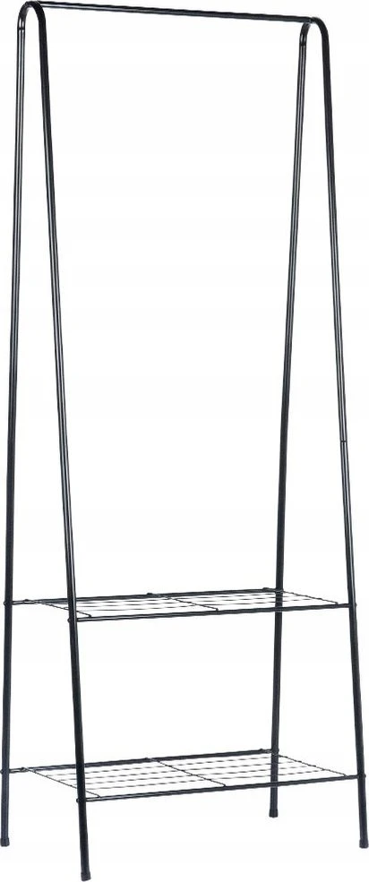 Vilde Stovinti drabužių pakaba metalinė juoda 153 cm