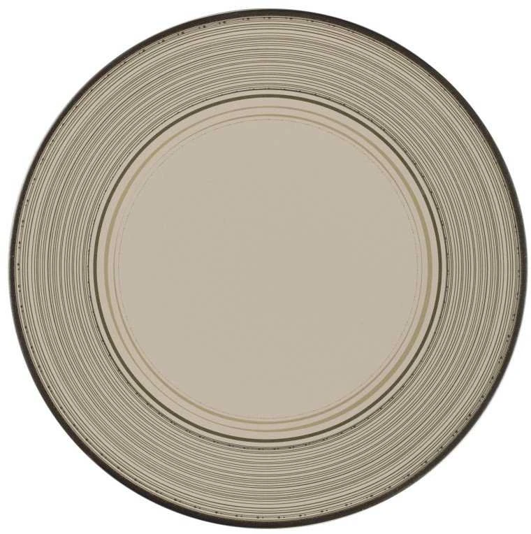 Rak Porcelain Porcelianinė plokščia „Rak“ lėkštė, 29 cm, „Earth Argila“