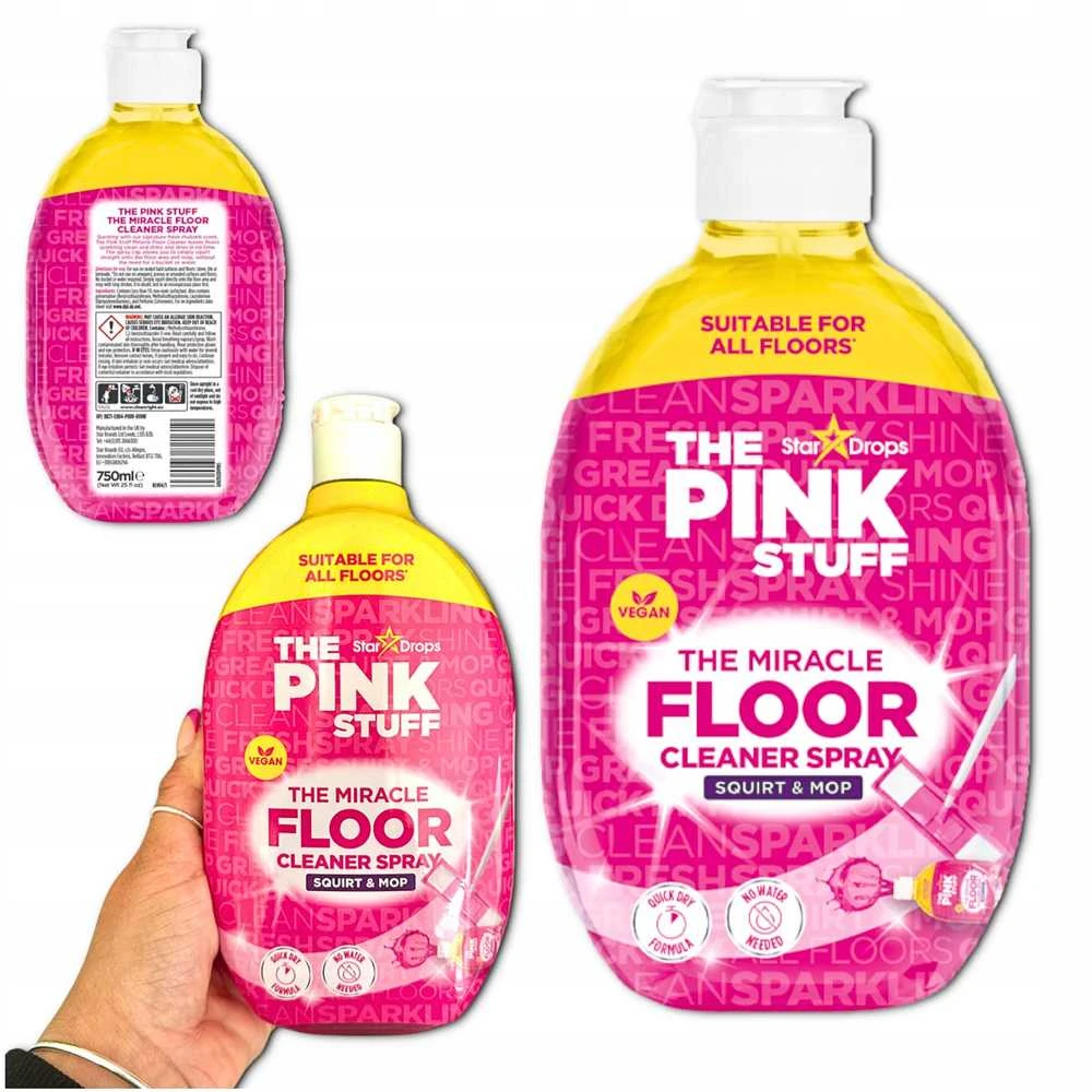 Grindų valiklis The Pink Stuff, 750 ml