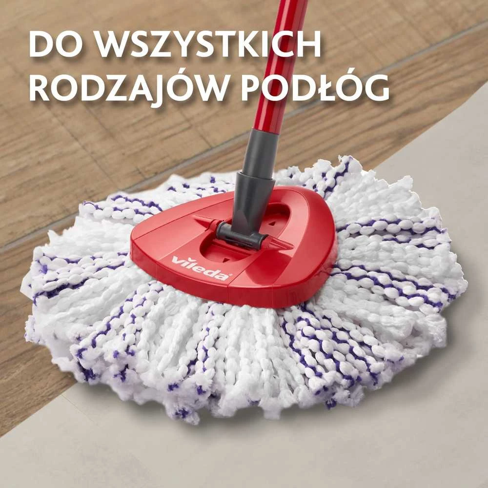 Vileda TURBO Papildymas 3in1 Mikropluošto šluostė