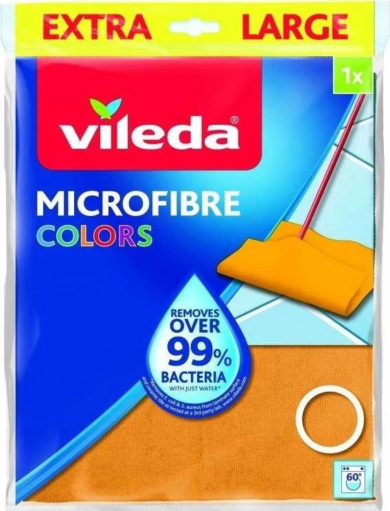 Vileda mikropluošto šluostė grindims "Colors" 1 vnt.