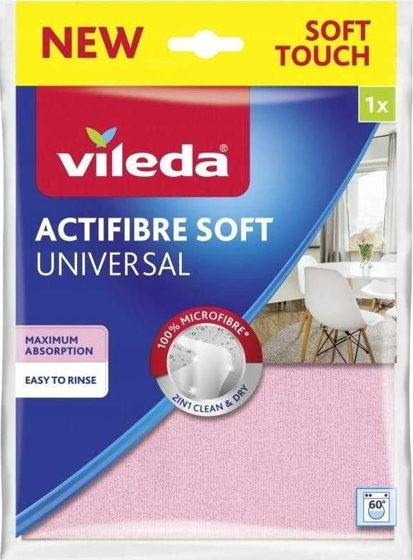 Vileda Actifibre minkšta šluostė 1 vnt.