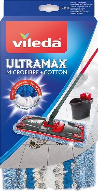 Vileda šluostė šepečiui Ultramax Micro & Cotton