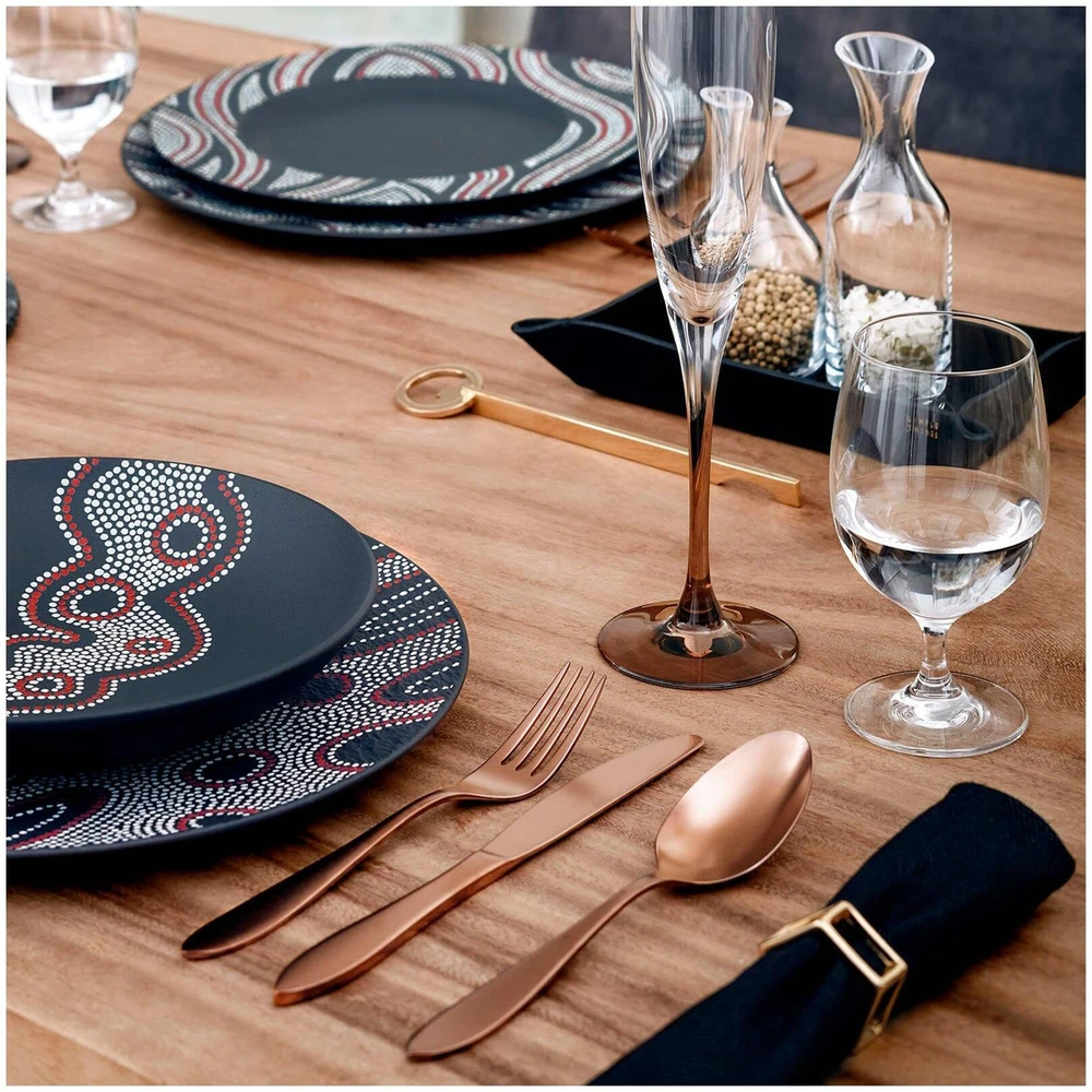 Villeroy & Boch Manufacture stalo įrankių rinkinys, 16 dalių, bronzos
