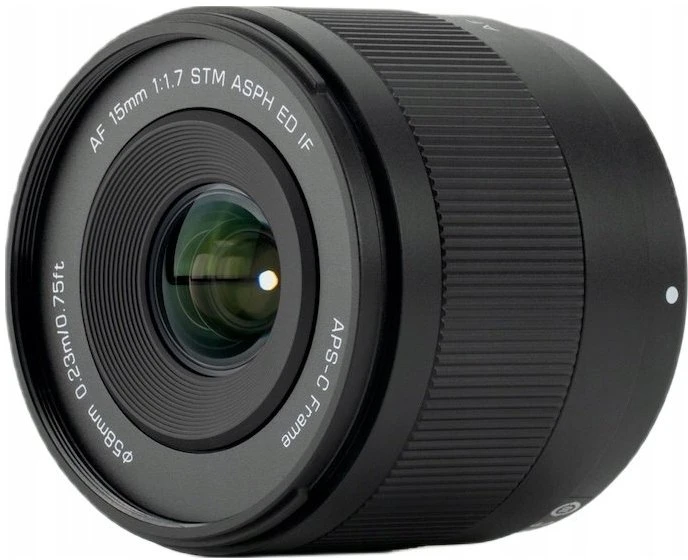 Objektyvas - Viltrox AF 15mm F1.7 Air Sony E-mount Platus kampas Lengvas