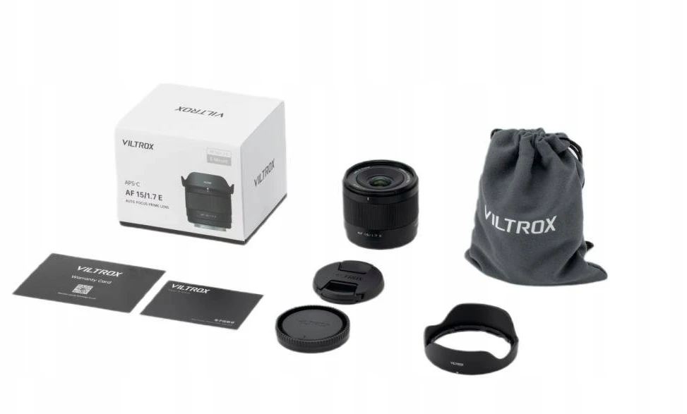 Objektyvas - Viltrox AF 15mm F1.7 Air Sony E-mount Platus kampas Lengvas