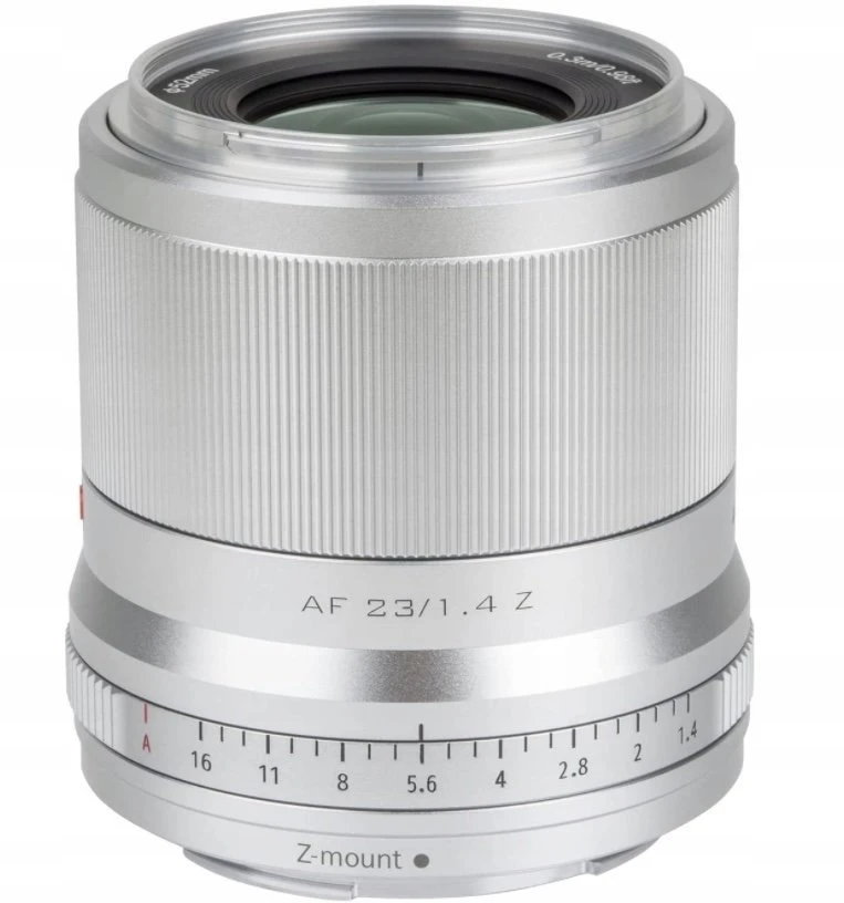 Objektyvas Viltrox AF 23mm F1.4 Nikon Z sidabrinis