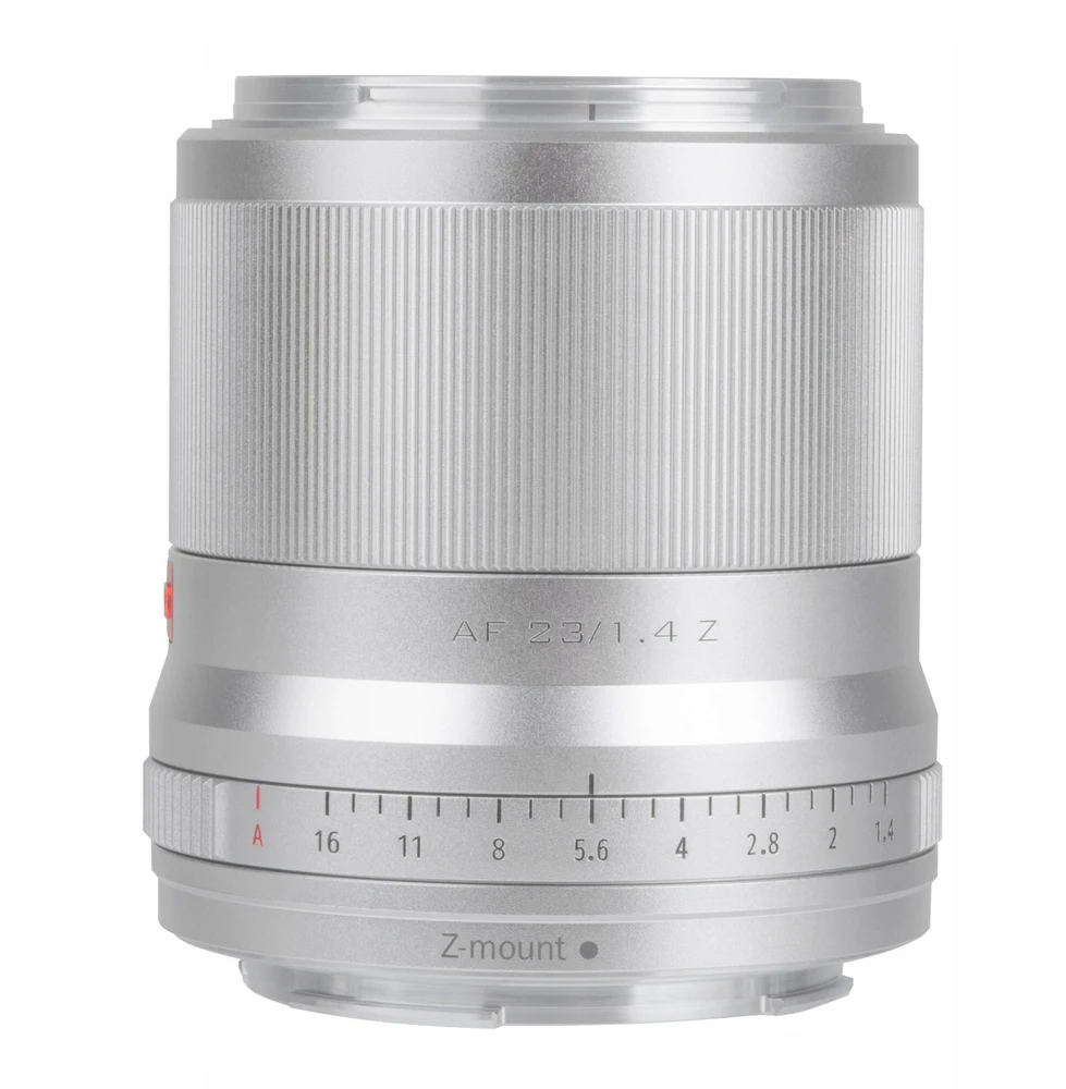 Objektyvas Viltrox AF 23mm F1.4 Nikon Z sidabrinis