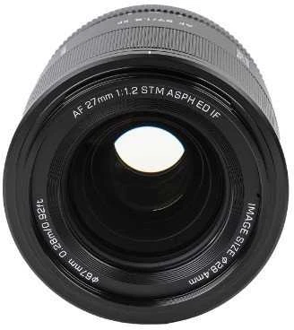 Objektyvas „Viltrox AF 27 mm f/1,2 E Pro“ (E tipo jungtis)