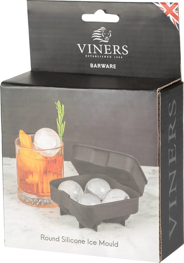 Viners BARWARE ROUND SILICONE ICE MOULD