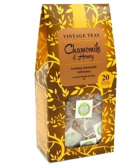 Vintage Teas Ramunėlių ir medaus žolelių arbata, 20 pakelių