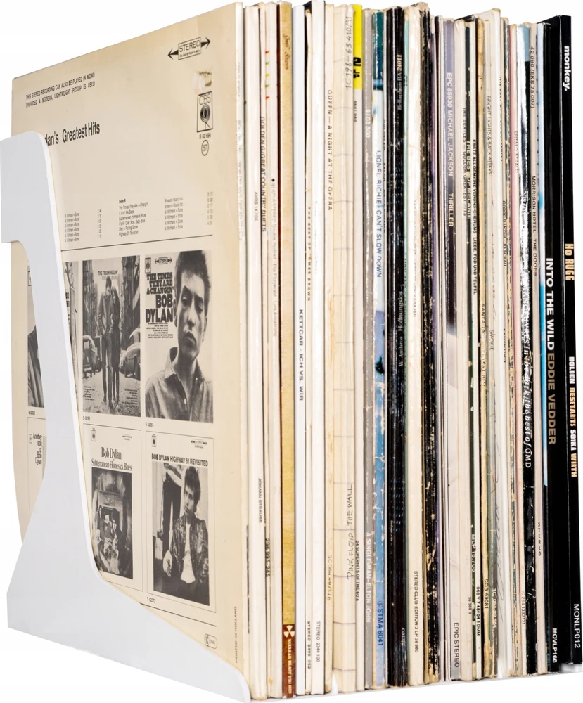 Audio Anatomy Vinyl record stand baltas