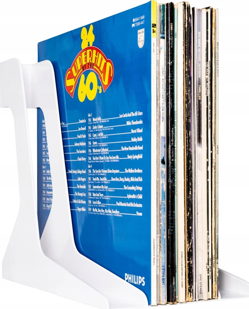 Audio Anatomy Vinyl record stand baltas