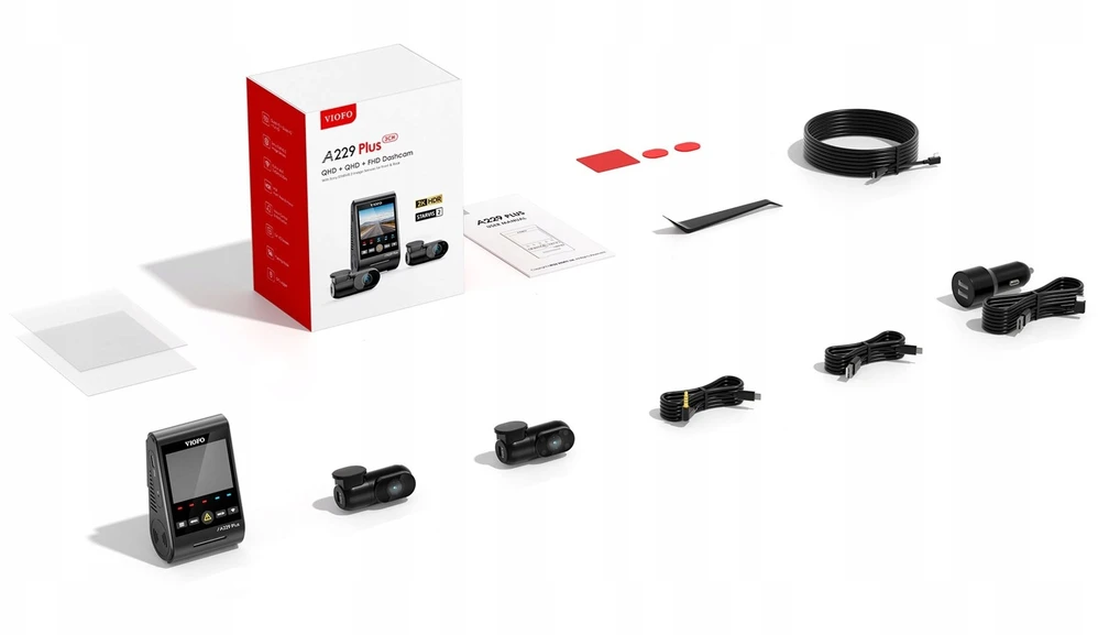 VIOFO A229 PLUS 3CH-G GPS video recorder