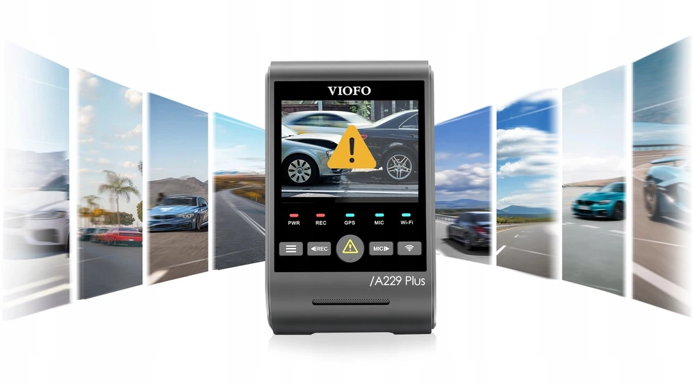 VIOFO A229 PLUS 3CH-G GPS video recorder