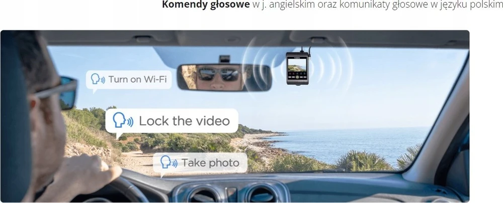 Vaizdo Registratorius - VIOFO A229 Pro 2CH-G GPS 4K Dviejų kamerų Juodas