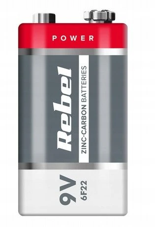 VIPOW 6F22 cinko-anglies baterijos