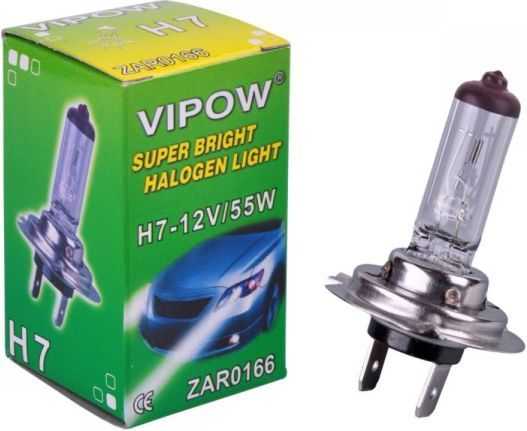 Vipow Automobilio lemputė H7-12V 55W