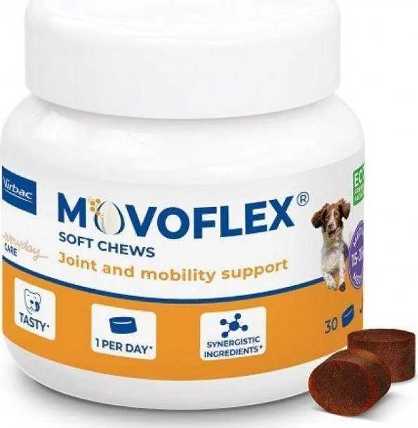 Vibrac Virbac Movoflex pašaro papildas šunims, 4 g, N30