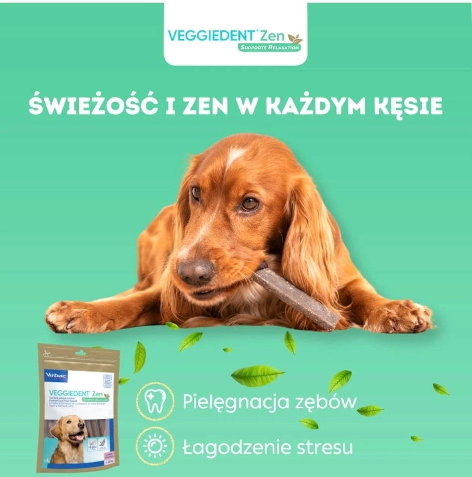 Vibrac VIRBAC Veggiedent Zen S – skanėstas šuniui – 228g