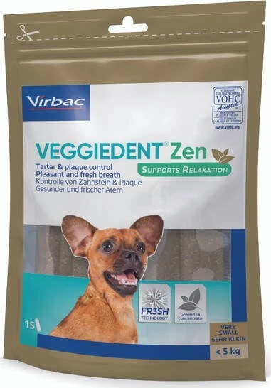 Gyvūnų maistas - VIRBAC Veggiedent Zen XS Dantų kramtukas Be vištienos Be glitimo