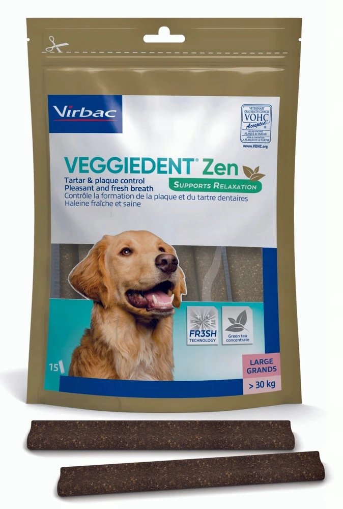 VIBRAC Veggiedent Zen L – skanėstas šuniui – 502,5 g