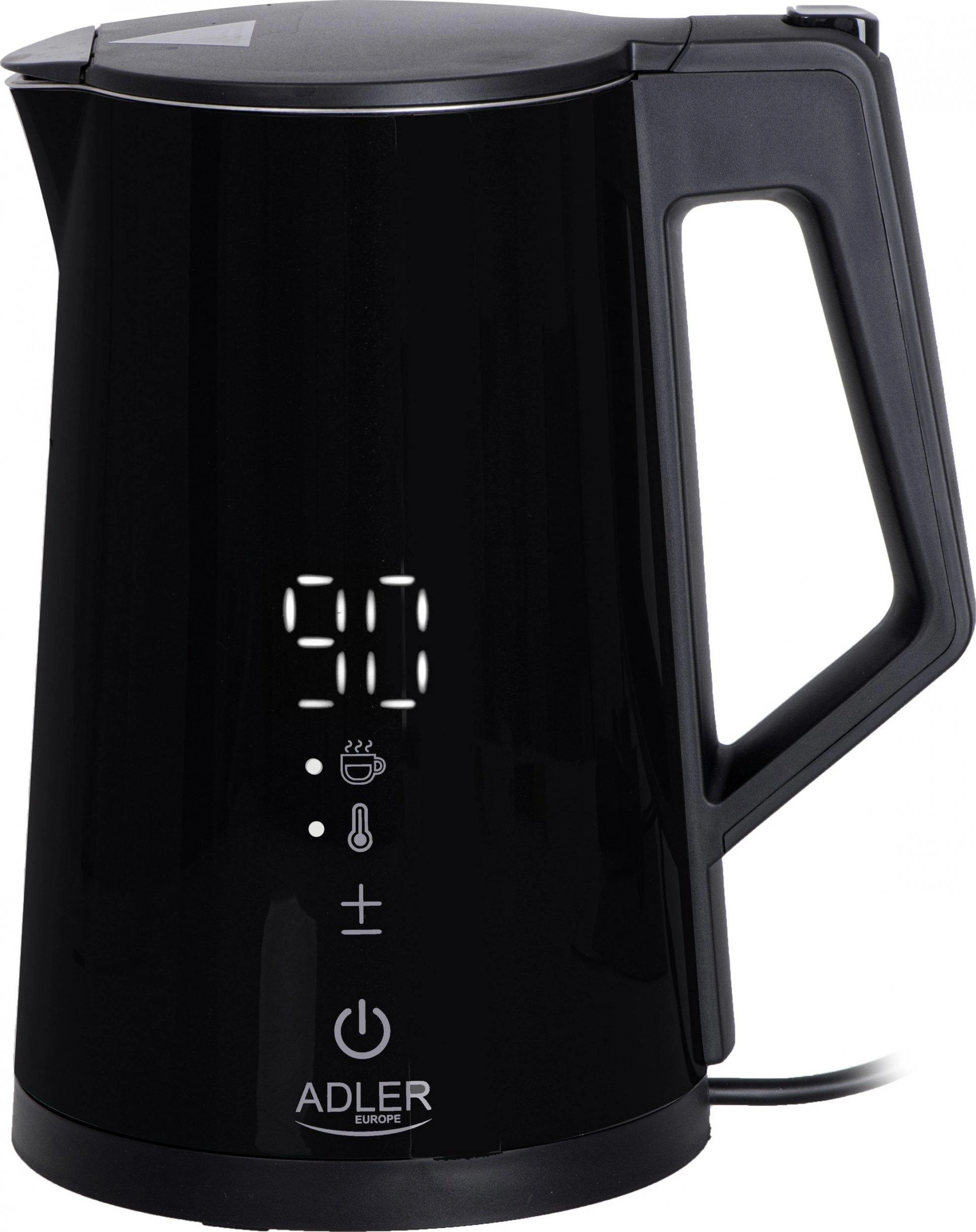 Adler | Virdulys | AD 1345b | Electric | 2200 W | 1.7 L | Nerūdijantis plienas | 360° rotational base | Juodas