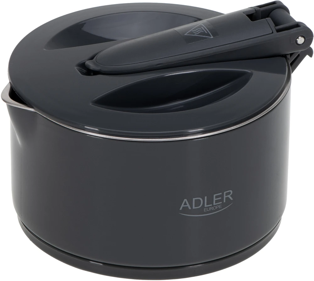 Adler Silicon Travel Virdulys | AD 1377 | Travel Virdulys | 600 W | 0.6 L | Silicon | Pilkas