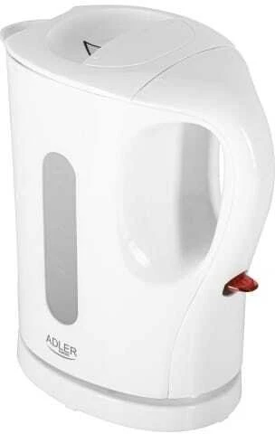 Adler AD 1389 Elektrinis virdulys, plastikinis, 1,0 l, 1200 W, vandens lygio indikatorius, automatinis išsijungimas