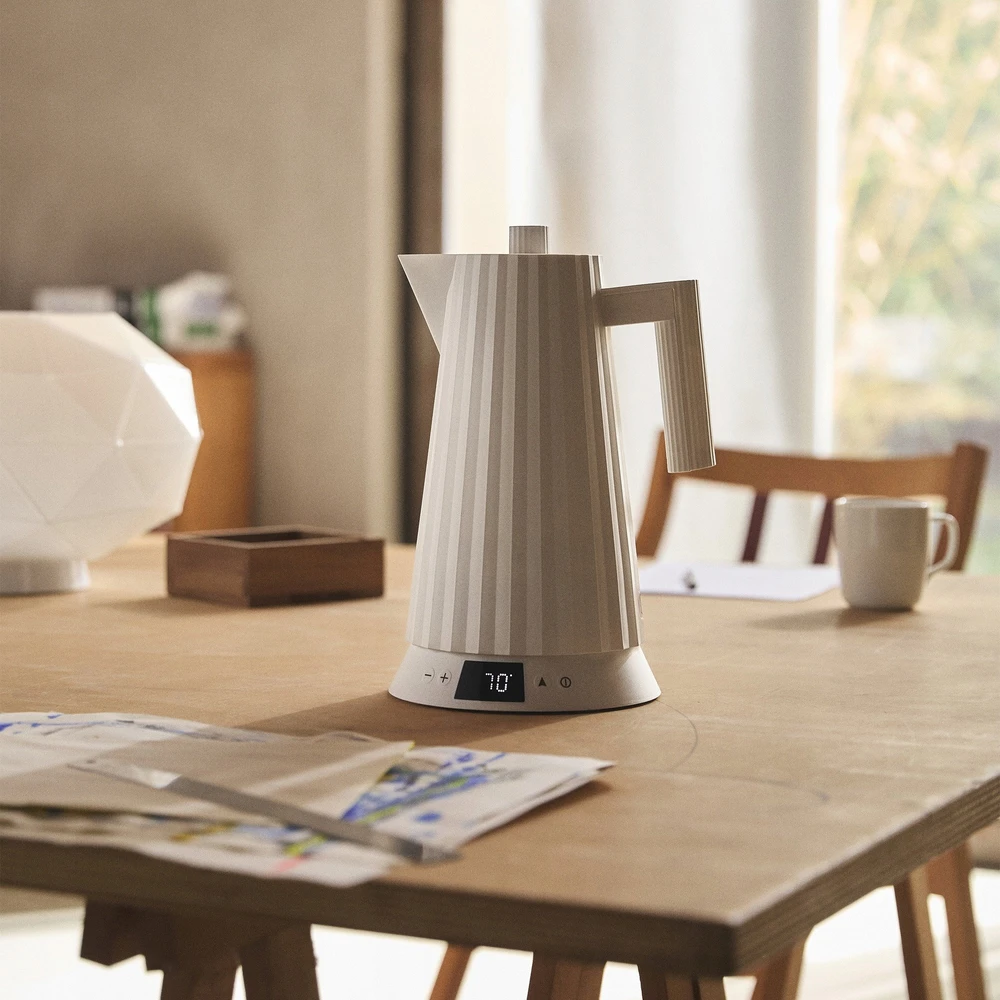Alessi Plissé MDL21 W/UK Elektrinis virdulys, 1,7 L - Baltas
