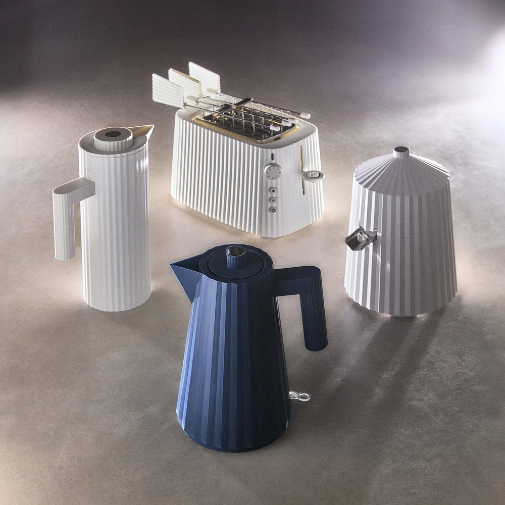 Virdulys Alessi Plisse Virdulys mėlyna