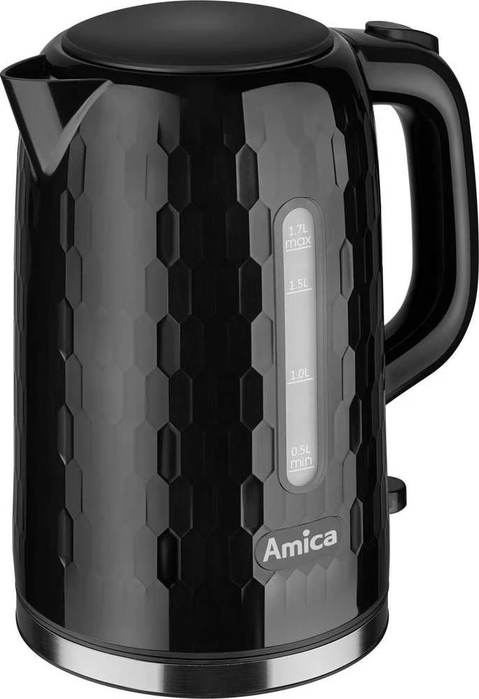 Amica KM 3010 1.7 l 2200 W electric virdulys Juodas