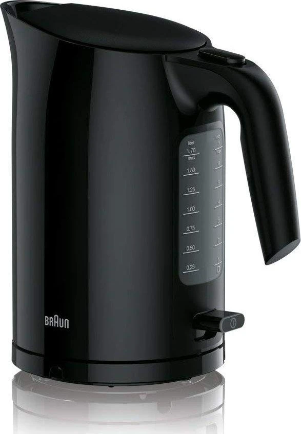 Braun PurEase WK 3100 BK elektrinis virdulys 1,7 L Juoda 2200 W