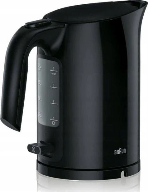 Braun WK 3000 BK elektrinis virdulys 1 L Juoda 2200 W