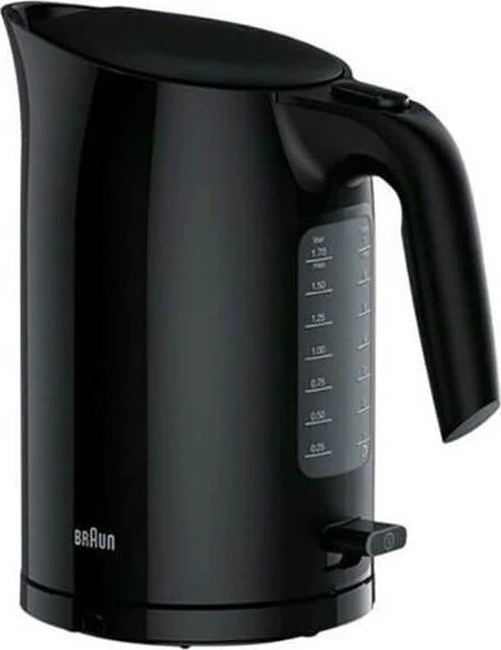 Braun WK 3000 BK elektrinis virdulys 1 L Juoda 2200 W