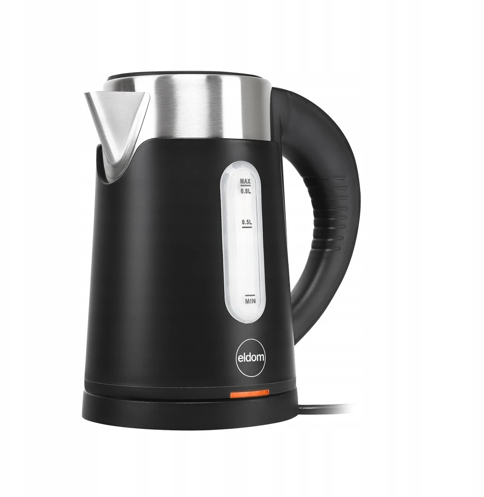 ELDOM C185 C TRIPO CORDLESS KETTLE 0.8 L 1000 W Juoda
