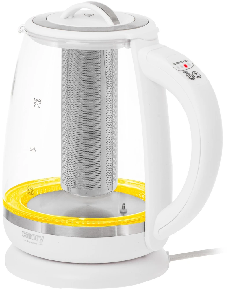 Adler CAMRY CR 1290w electric virdulys, baltas