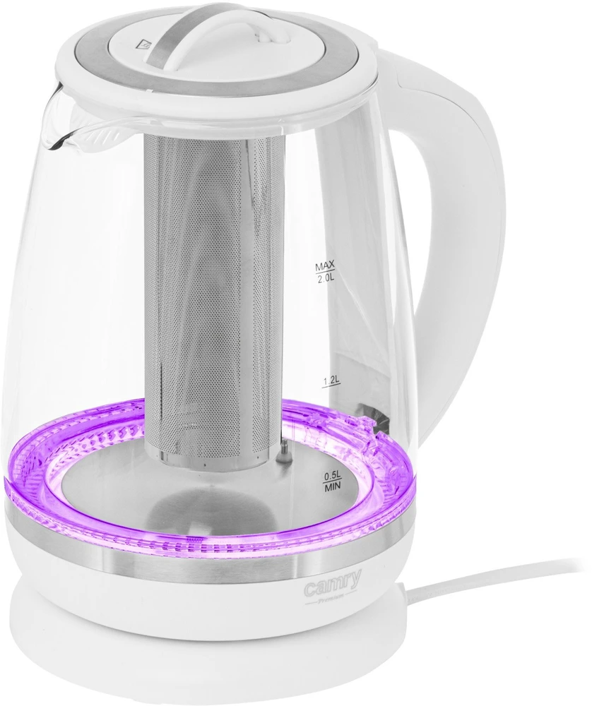 Adler CAMRY CR 1290w electric virdulys, baltas