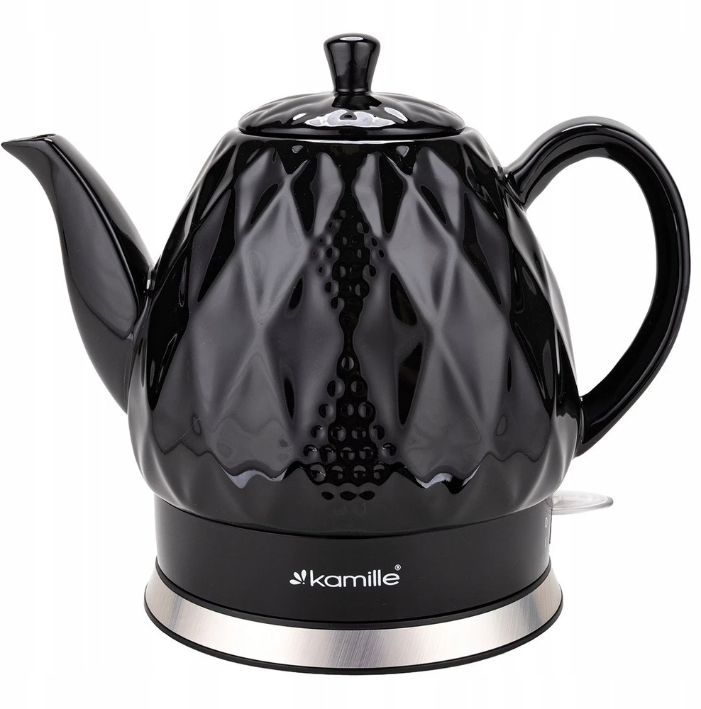 Kamille Virdulys Ceramiczny 1728 Juodas 1.5 L 1200 W