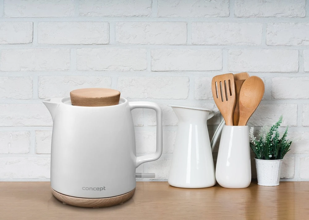Virdulys Concept, keraminis, baltas 1L