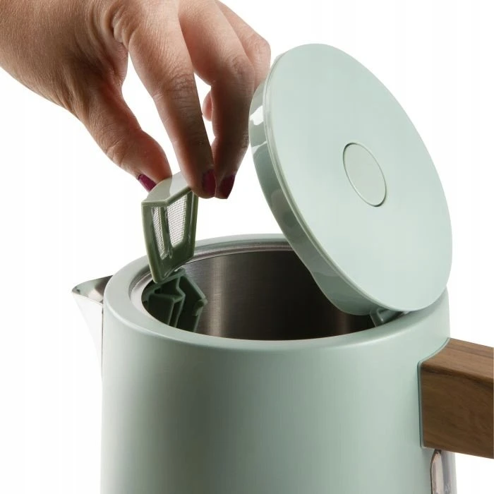 Virdulys Domo Elegancki virdulys 1.7L, 2200W, Matt Žalias, filtras